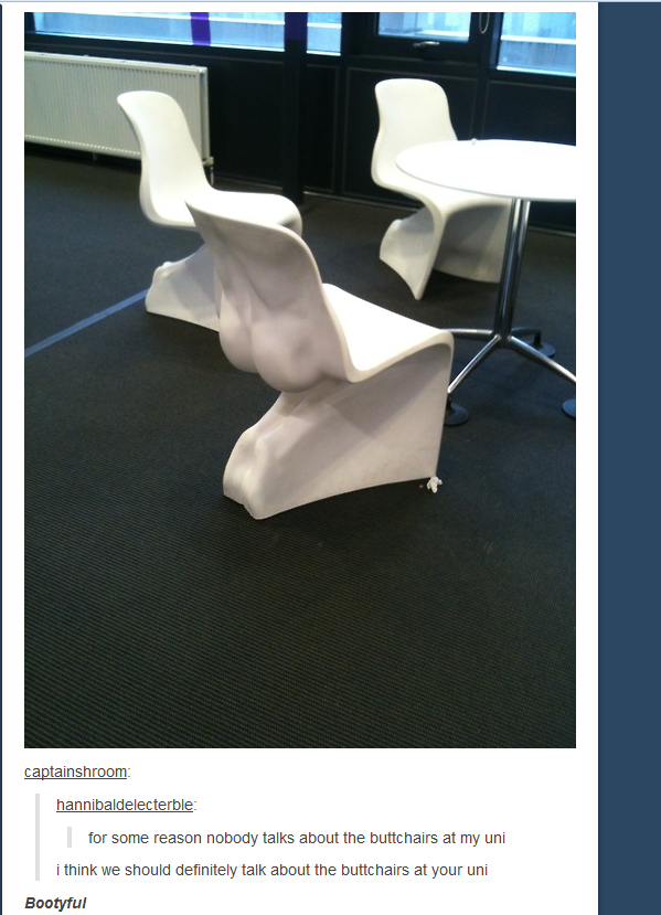 If those chairs is how they look like from behing i want them.