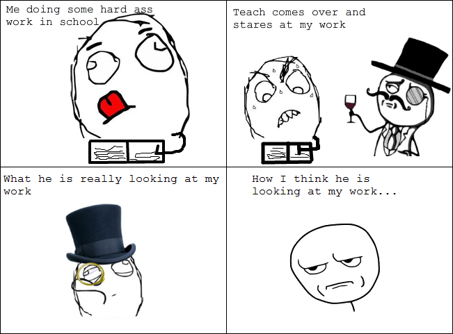 Damn you teacher!