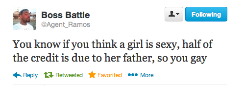 HAH. Gaaaaay.
