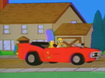 Driving with your parents.