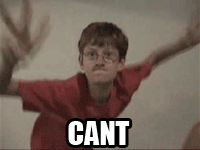 When I drop something and catch it before it hits the ground and people actually saw