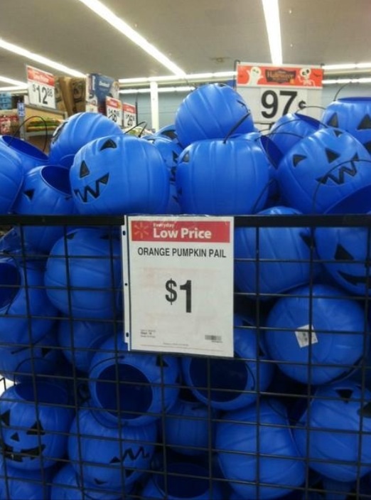 Allright who let the colorblind guy stock the shelves