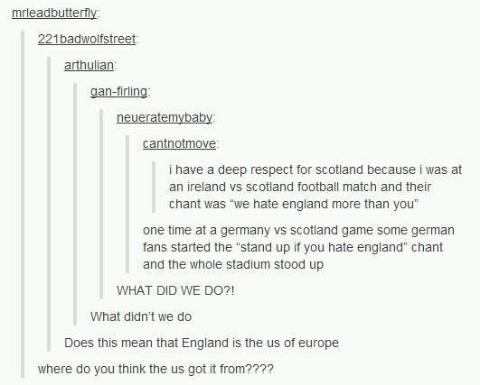 England, the U.S of Europe