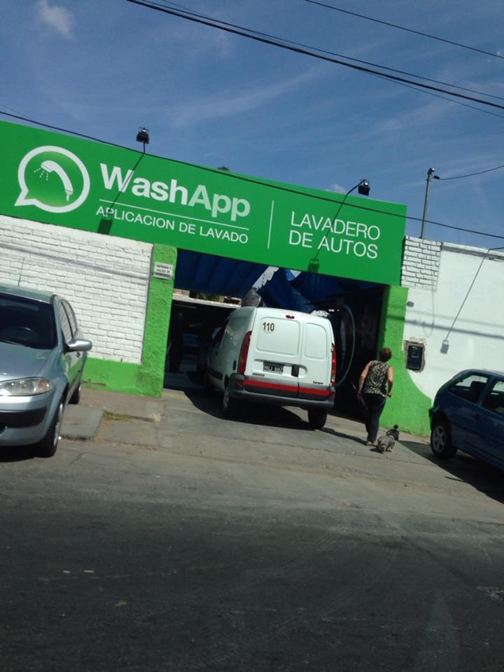 A car wash in Argentina...