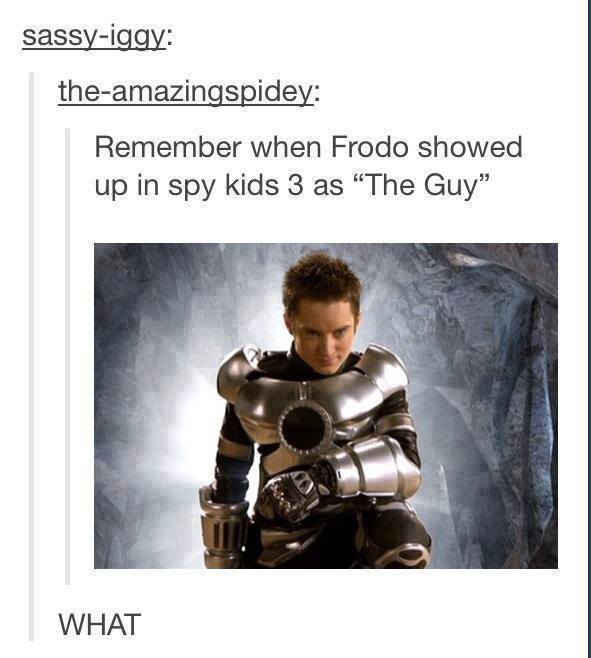 Another Frodo adventure.