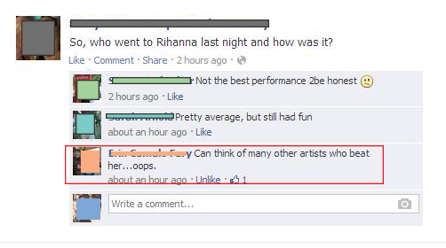 FB comment win