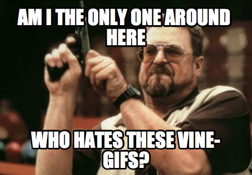 They're just annoying
