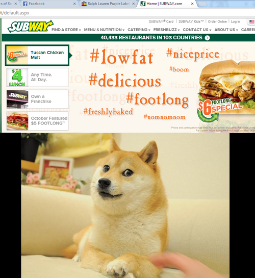 Anyone think that Subway commercial looks familiar?