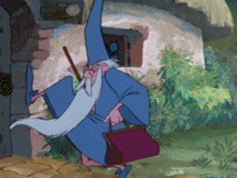 A common downside of being an elderly wizard.