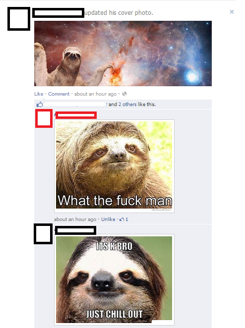 what's with this sloth thing?