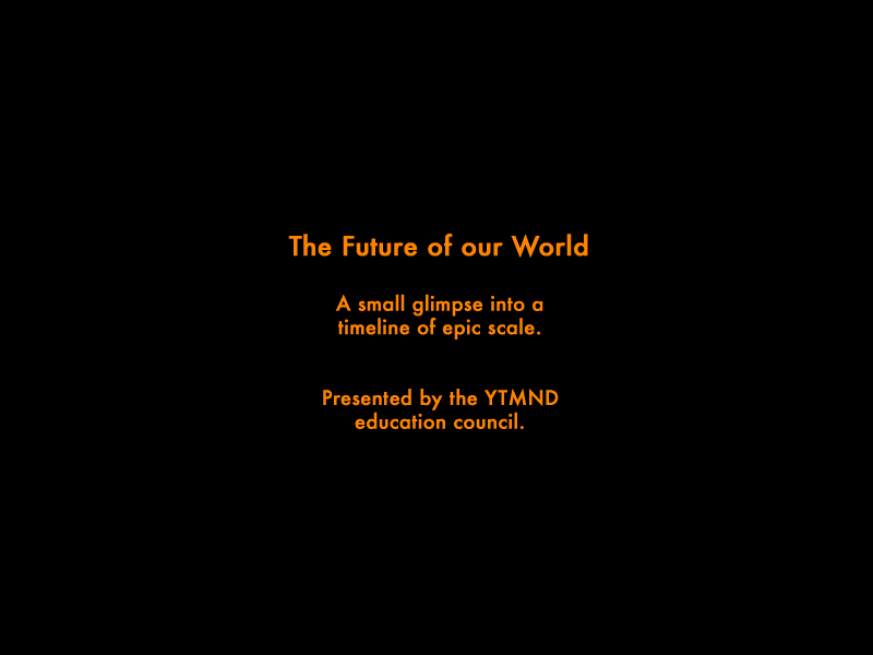 The future of the world