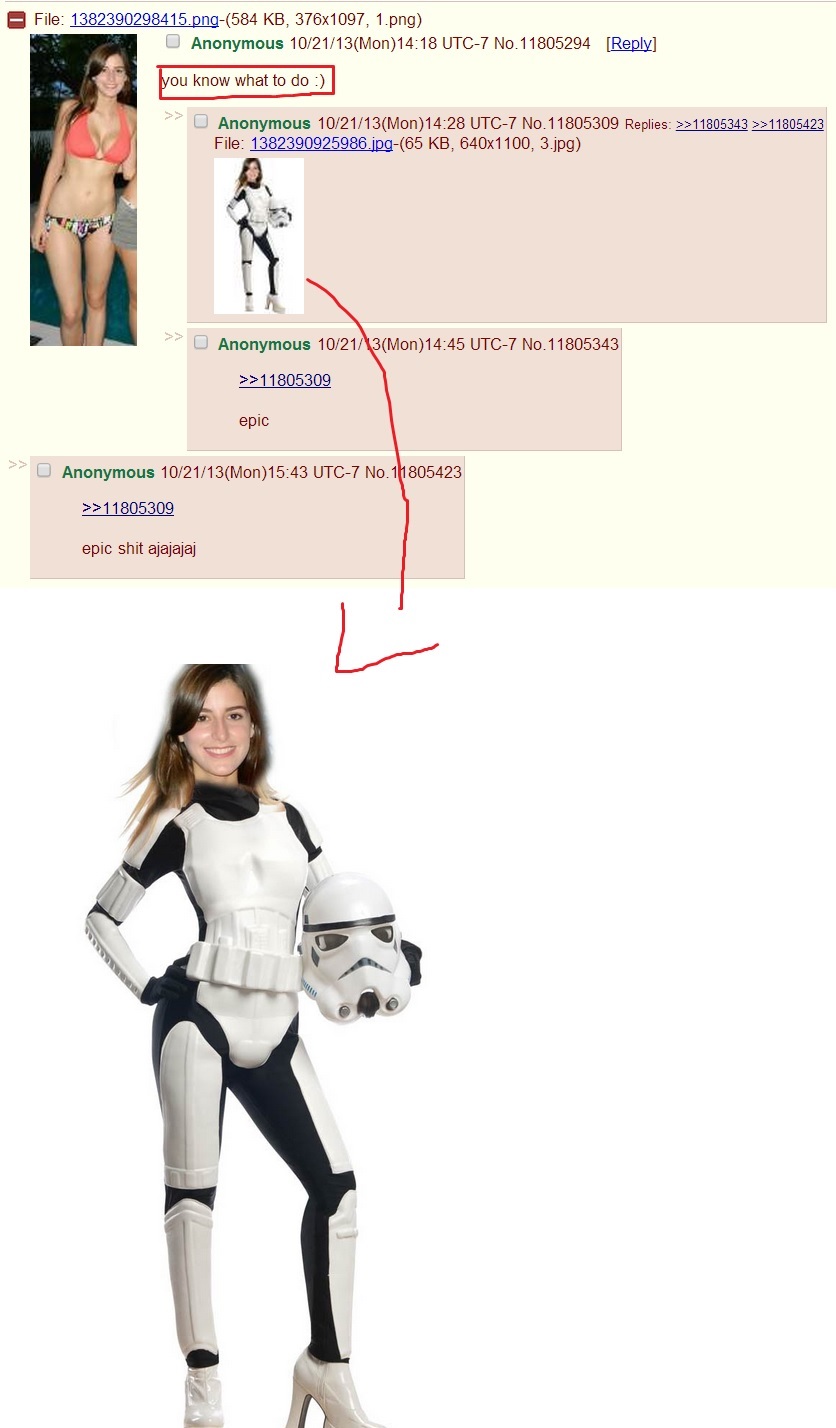 Never trust 4chan with your pictures...Never!!
