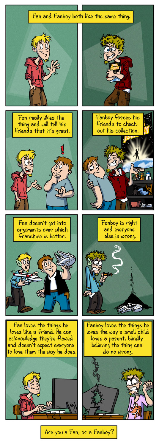 Fan or fanboy?