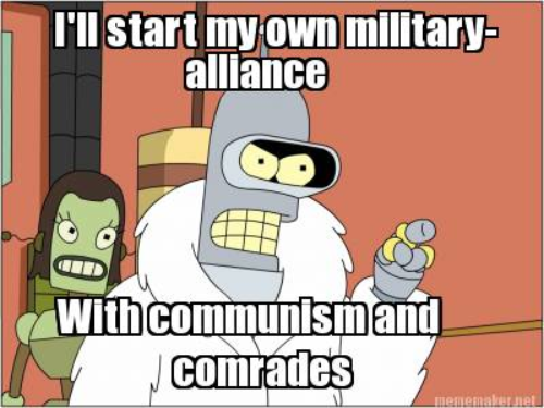 Soviets response to NATO during The Cold War