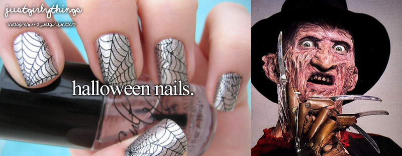 Just Girly Things Halloween Nails