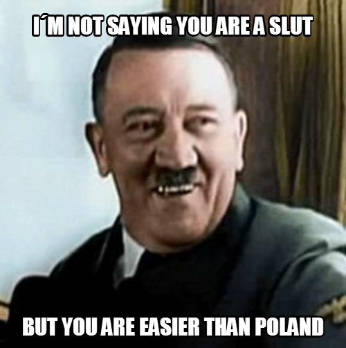 Hitler flirting