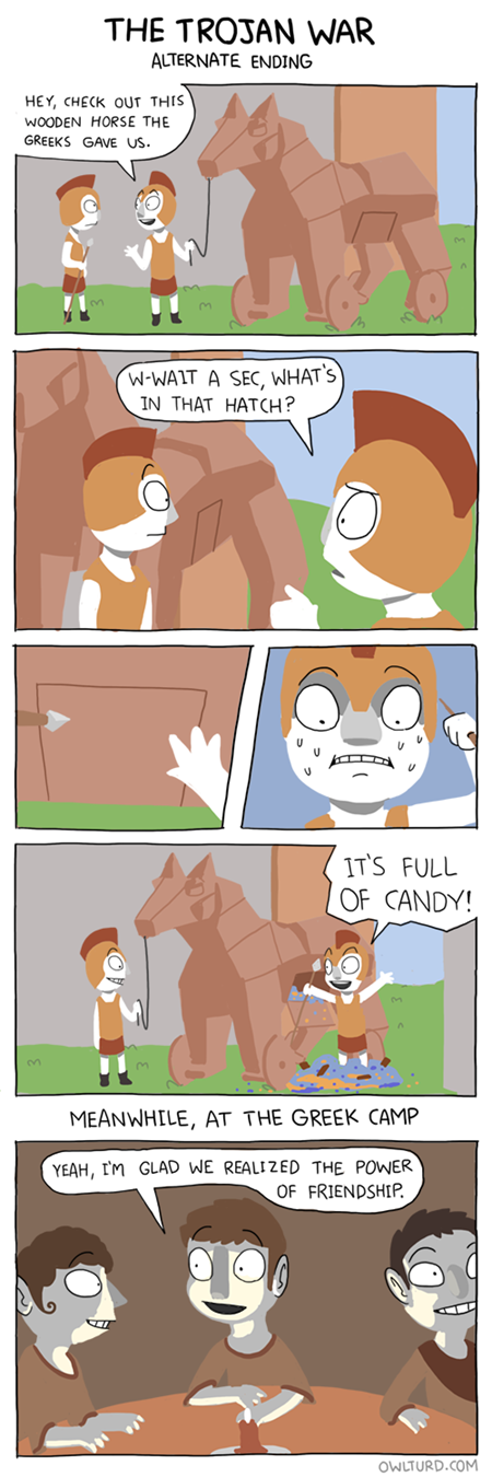If greeks were bronies