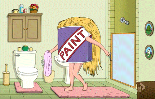 Here's a gif of paint drying.