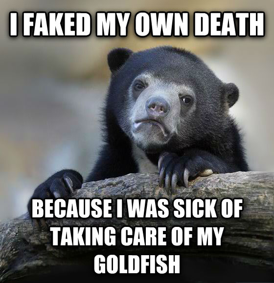 Left it for my son...