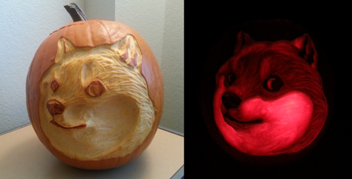 Wow. such pumpkin, many scare