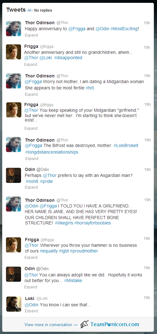 Thor Discovers Twitter