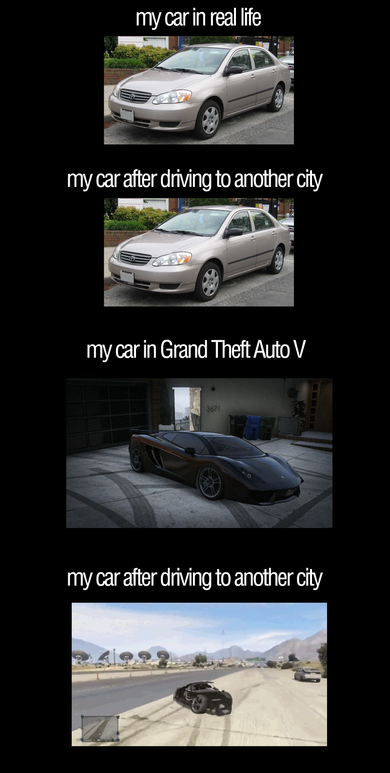 GTA V vs. reality