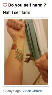 Do you self Harm?