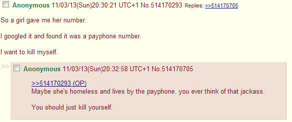 Anon gets a phone number
