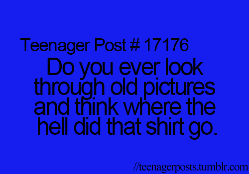 seriously where's that shirt