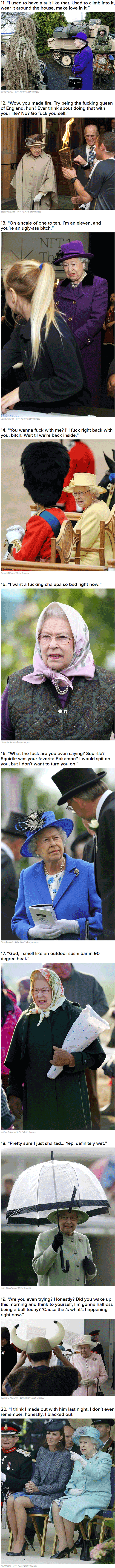 10 things her majesty the queen is probably thinking [2]