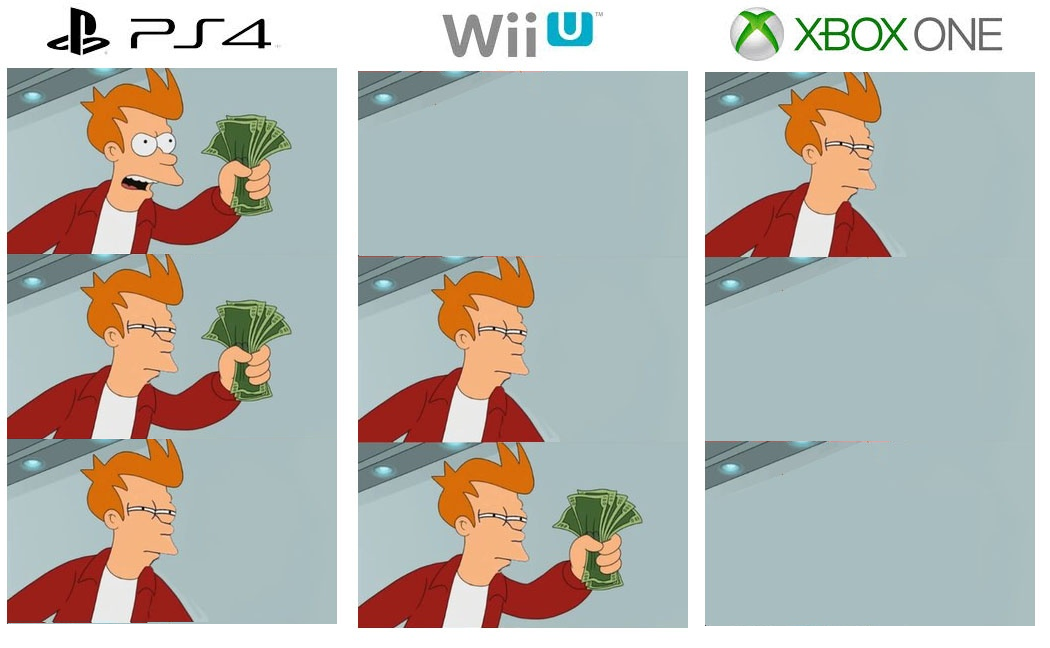 Fry on consoles