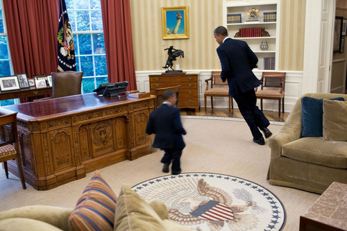 "mini-me stop that we got things to do!"