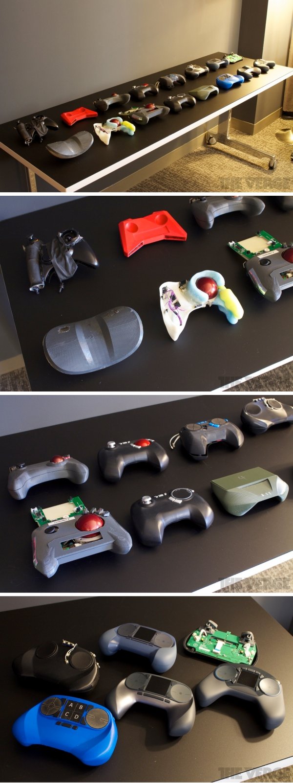 Valve's controller Prototypes