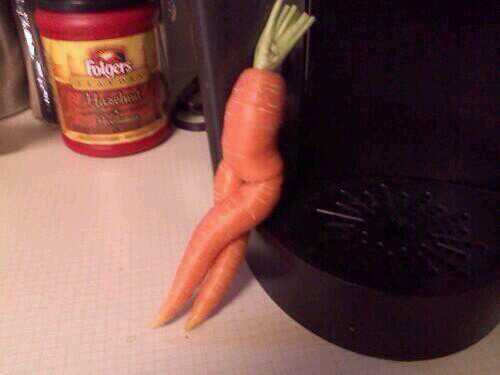 that sad moment when a carrot is sexier than you