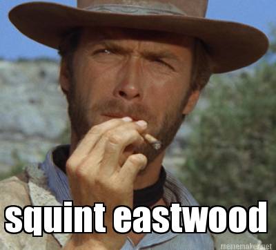 squint eastwood