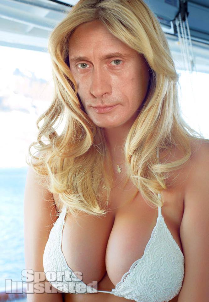 this is how Putin would look like as a women