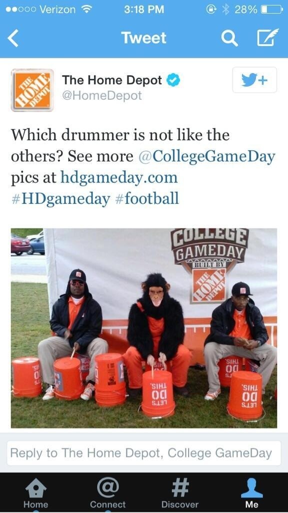 Nope, not racist at all
