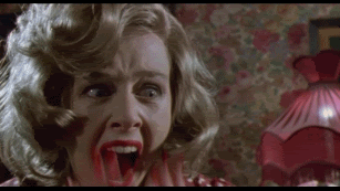 When a woman won't stop screaming