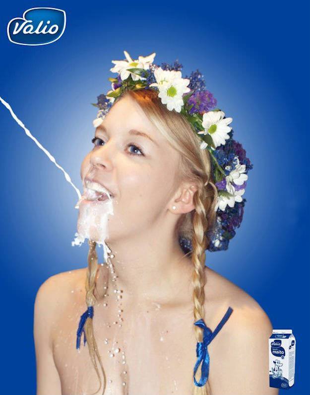 Real Finnish milk ad