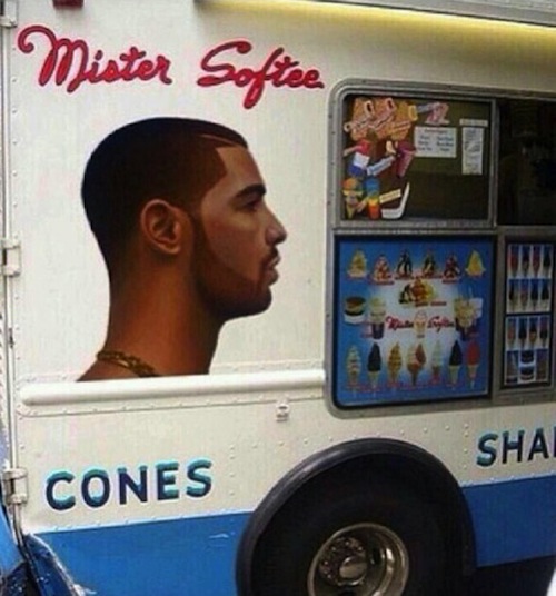 Drake the type of dude who asks for it in a cup.