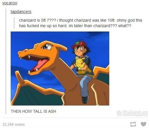 How tall is Ash