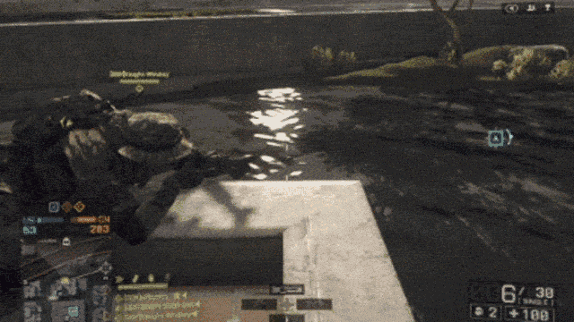"And then I was like - pew!"