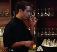 Bartender fire flaming fail