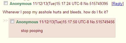 and here we see anon, being a helpful *** as usual