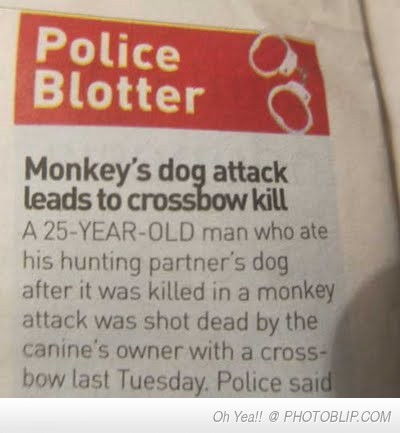 Only in America.