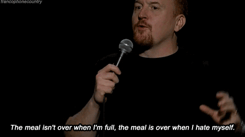 Me on thanksgiving... wait more like everyday