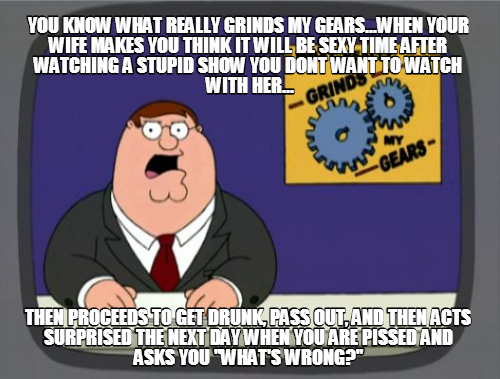 like she doesn't know whats wrong...playing dumb makes it worse!