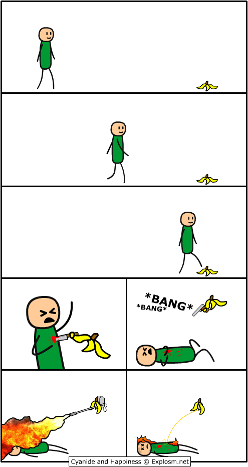 I always hated banannas anyway