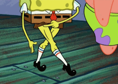 Spongebob's legs