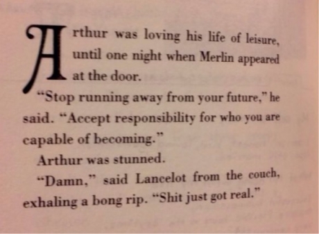 Oh Literature.